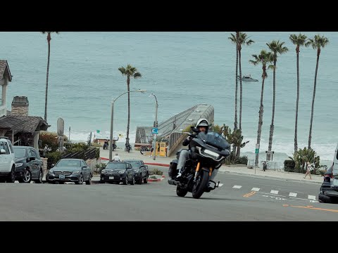 Raw Sound of a  Harley-Davidson │ ASMR in San Clemente, CA