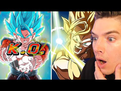 New Vegito Blue & Super Vegito Custom Super Attack Reaction on Dokkan Battle (& more)