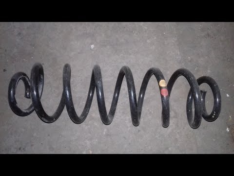 Пружина задней подвески VW 1K0511115 Skoda Octavia A5 две метки
