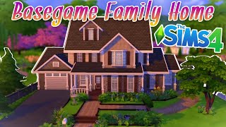 Basegame Family Suburban in The Sims 4! 🏠😍