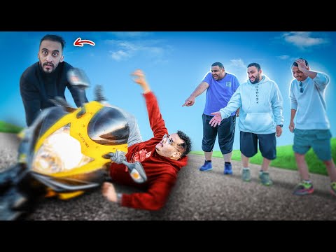 تحدي الي يسوق الدباب ياخذه 😱🔥 مع شباب فالكون