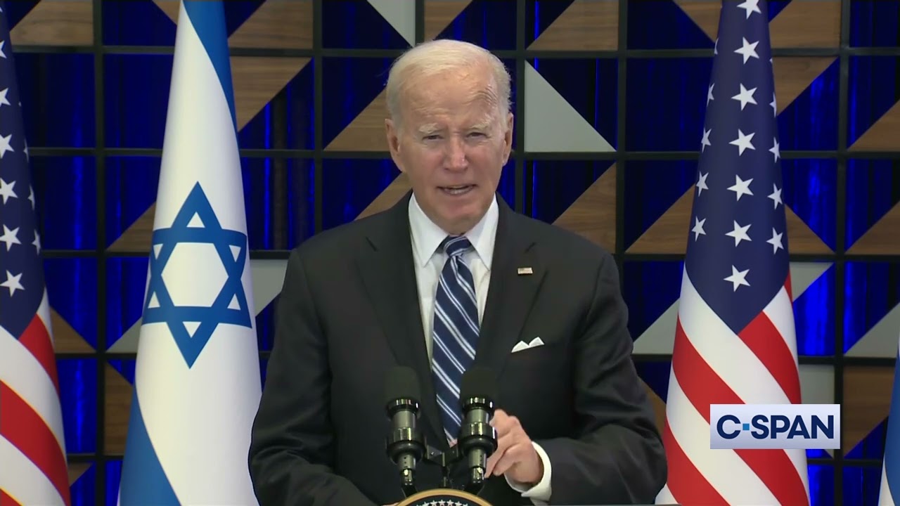 President Biden Delivers Remarks on U.S. Support for Israel