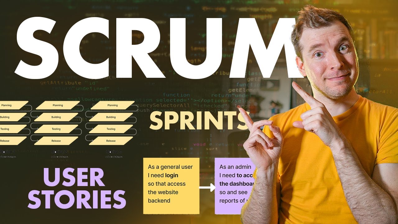 Scrum in 20 mins... (with examples) | 17.07.2022

This Scrum tutorial will explain how to use this agile like software development method to apply for your next project. Scrum ...