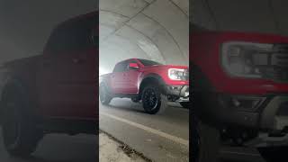 Exhaust Sound Ford Ranger Raptor V6 Tunnel Acceleration! #raptor #ranger #v6 #exhaust #acceleration