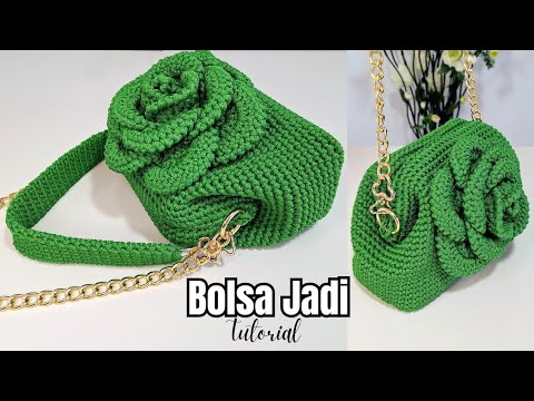 FAÇA SUA PRÓPRIA BOLSA DE CROCHÊ MEGA ROSA COM FECHO BOCA DE LOBO! (bolsa Jade)