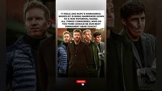 Man Utd’s manager shortlist is FINALLY down to these names... who’s your pick? 🤔🔴#shorts