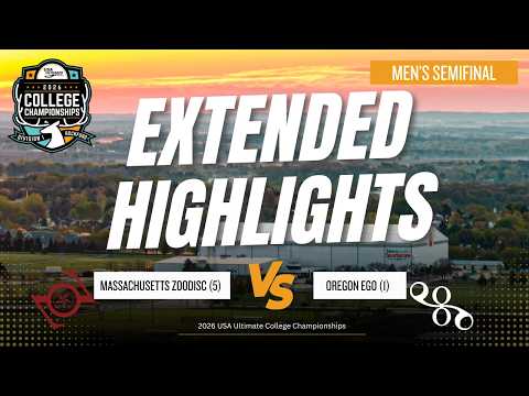 Video Thumbnail: 2026 Men’s Semifinal EXTENDED HIGHLIGHTS: Massachusetts (5) vs. Oregon (1)