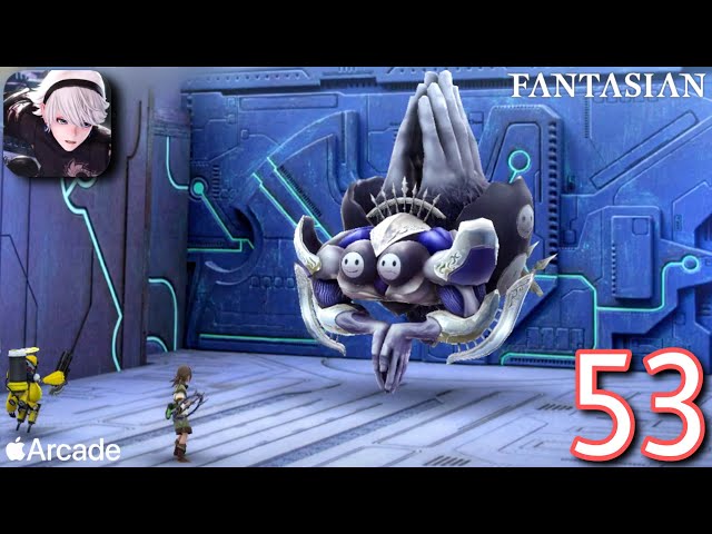 FANTASIAN - Part Two - Sanctum: Machine Realm Boss Fight - Gameplay Walkthrough - Part 53 (iOS)