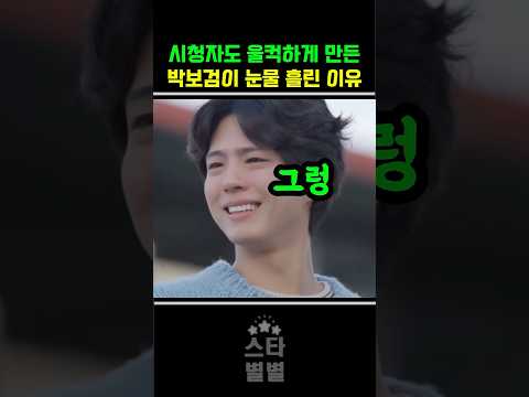 엄마가 보고 싶은 박보검