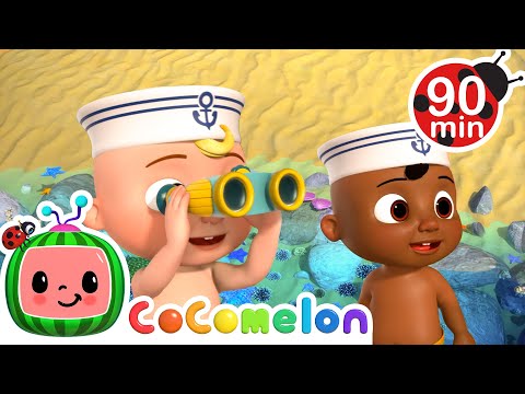 Cody And JJ's Seaside Adventure! 🐚 | CoComelon | Nursery Rhymes for Babies