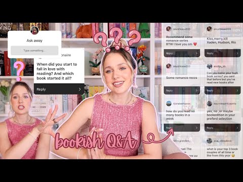 Answering your bookish (or not) questions!