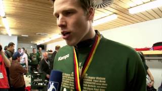 Final Four 2014 im DHB-Pokal - Füchse feiern Siegerparty