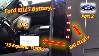 (Pt 2) Ford KILLS Battery...Dead in 3 HOURS?? ('19 Explorer Turbo)