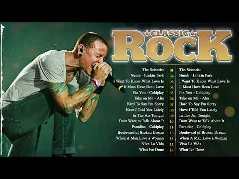 Alternative Rock Of The 90s 2000s - Linkin Park, Coldplay, Hinder, Metallica, Evanescence, Creed