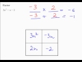 Factoring Trinomials with an Area Model