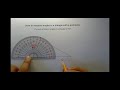 Measuring Angles with a Protractor