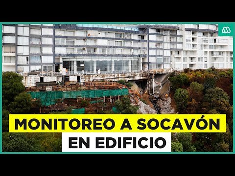 Socavón en Viña del Mar: Monitoreo a edificios afectados en la región