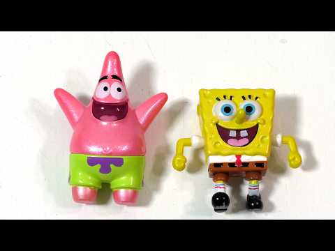 Patrick Figurines & Krabby Patties