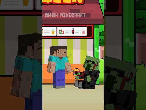 Villager Does a Good Deed and Choose Heaven - Minecraft Animation