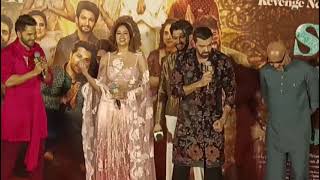 Laughter and Fun Janhvi Kapoor Varun Dhawan Masti At Sunny Sanskari Ki Tulsi Kumari' Trailer Launch