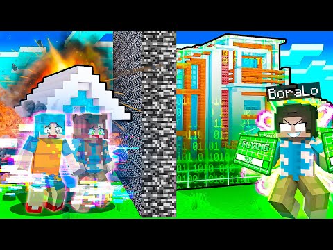 Arkadaşlarımı HACKLEYİP Yapı Kapışmasını TROLLEDİM 👨🏻‍💻 - Minecraft