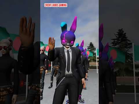 INDIA VS BANGLADESH ² 🤯 credit-@dibosgaming|| FREE FIRE ANIMATION VIDEO #shorts