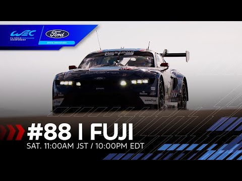 Ford Mustang GT3 Onboard Cam | 2025 FIA WEC 6 Hours of Fuji | Ford Racing