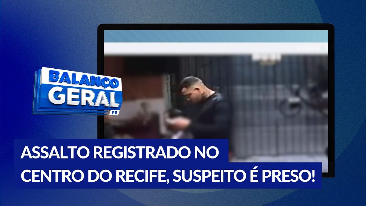 Pol&iacute;cia Civil prende suspeito de assaltar sal&atilde;o de beleza no centro do Recif
