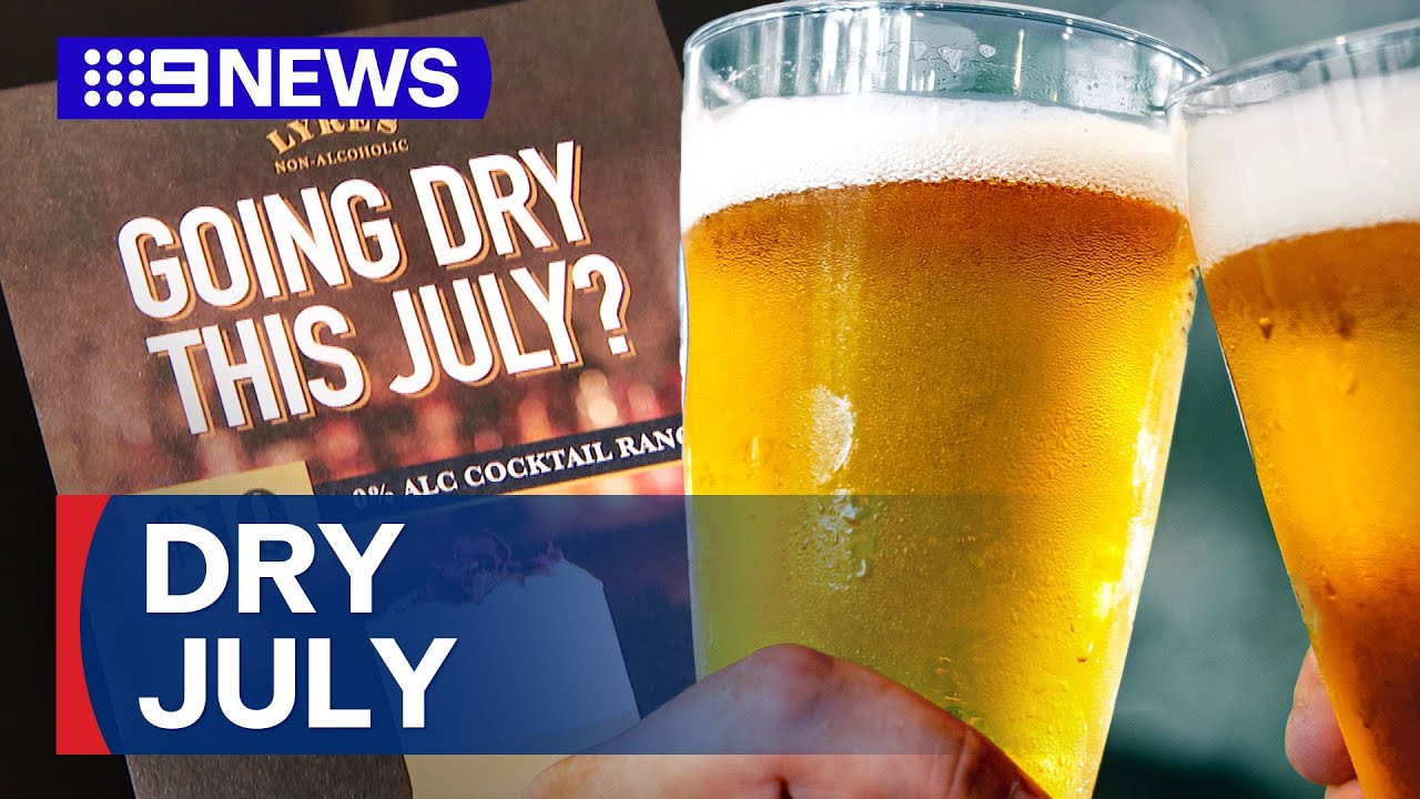 More than half of Aussies plan to cut back on alcohol | 9 News Australia