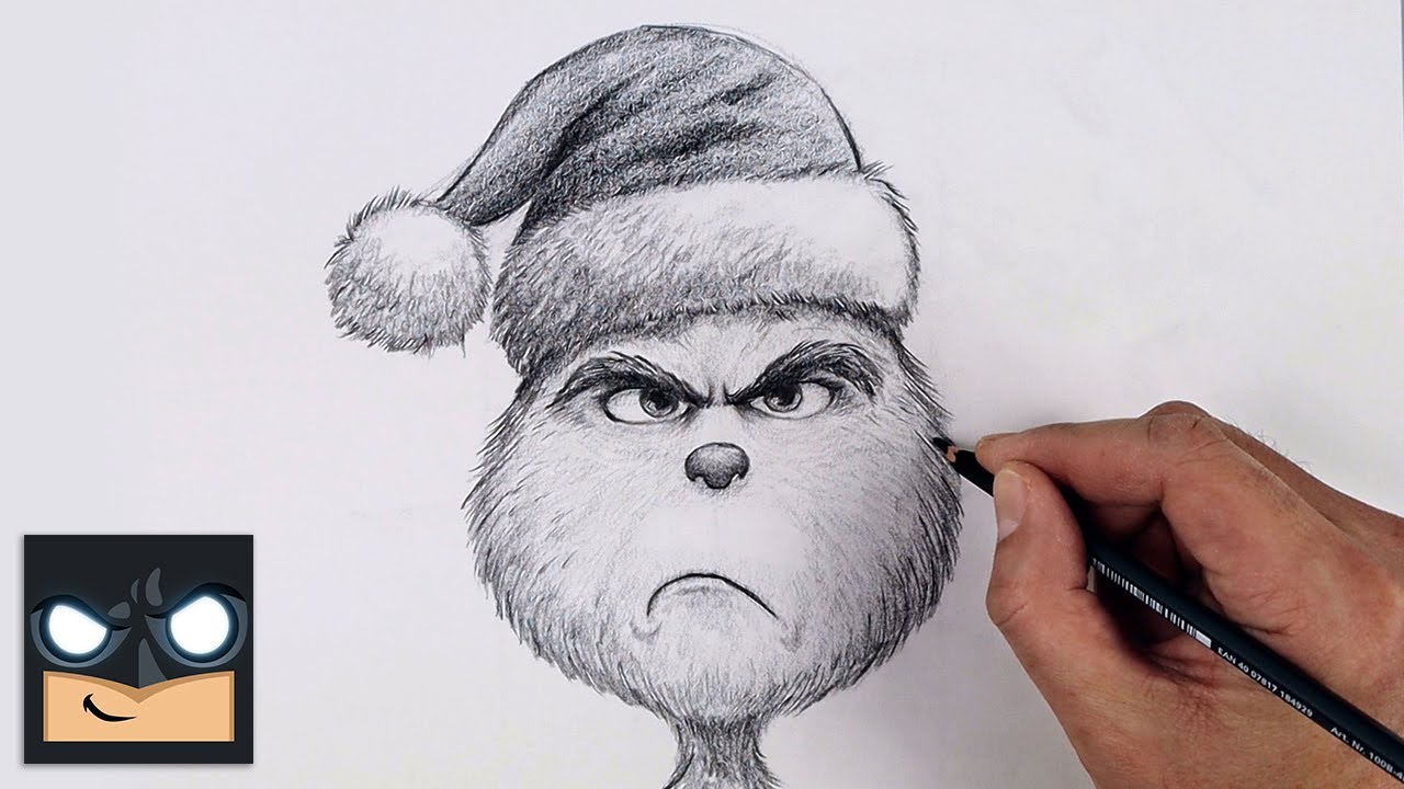 How To Draw The Grinch - Sketch Saturday