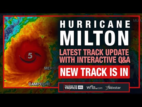 TRACKING HURRICANE MILTON: Latest Track, Live Q&A on Florida Impacts | Tracking the Tropics