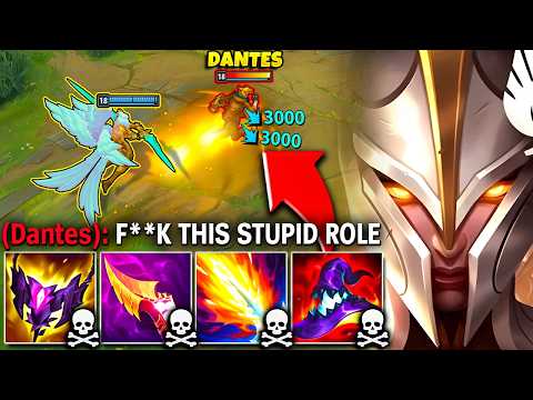 I Made Dantes Quit ADC after clapping him with KAYLE?! (INSANE 1V9 BANGER)