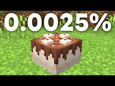 【マイクラ】超レアな食料を全て集めるマインクラフト【低確率】
