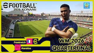 WM 2026 - Frankreich vs. Marokko - Quarterfinal