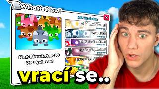 Pet Simulator 99 JE SKUTEČNĚ ZPÁTKY! (Nový Event)