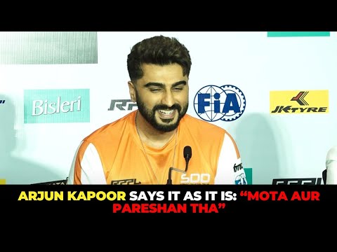 Arjun Kapoor Jokes About His Past  “Pehle Main Mota Aur Pareshan Tha Life Se”