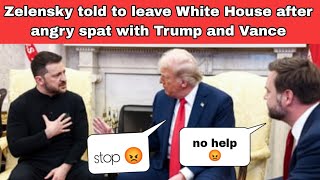 Trump Zelenskyy Meeting: After a debate with Trump, Zelenskyy shook hands with the enemies