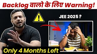 Backlog Walo Ke Liye Warning ⚠️ | Last Chance Left 😲 | Rajwant Sir - Physicswallah