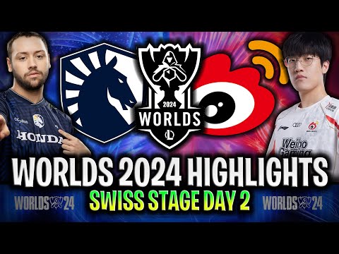 TL vs WBG HIGHLIGHTS WORLDS 2024 SWISS STAGE DAY 2 - TEAM LIQUID vs WEIBO GAMING WORLDS 2024