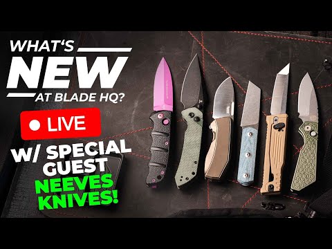 New Knives at Blade HQ with Special Guest @NeevesKnives  for the week of 1.06.25 LIVE