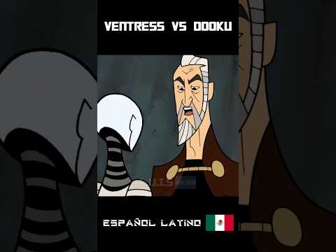 Ventress no es un SITH #starwars #doblaje #clonewars #doblajelatino #dooku #ventress