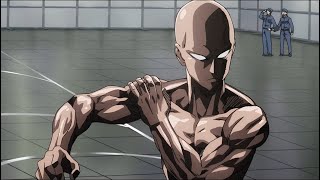 Saitama fitness test dub | one punch man fitness test dub #onepunchman | saitama hero test