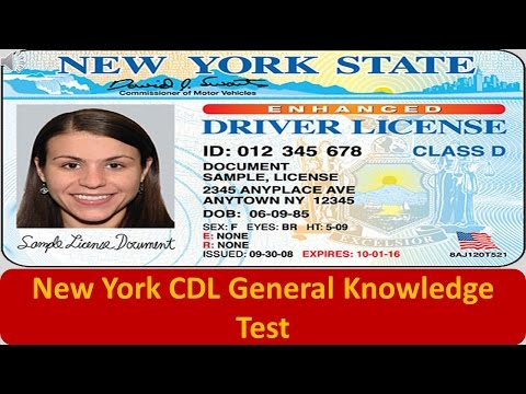 california cdl general knowledge test