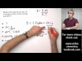 Solving Ideal Gas Law Problems with Density