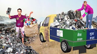 Found iPhone in Dump Yard Scrap Wala Bana Crorepati Hindi Kahani Hindi Moral Stories Comedy Video