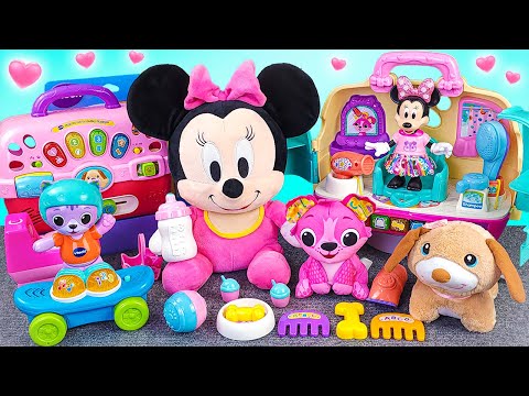 Satisfying with Unboxing Disney Minnie Mouse Toys Collection Review, Doctor Set, Pet Care Toys ASMR