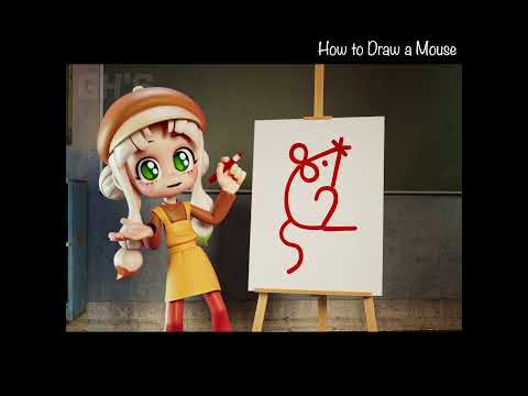 How to Draw a Mouse - POPPY PLAYTIME CHAPTER 3 | GH'S ANIMATION