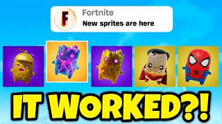 How to Get RAREST SPRITES GUARANTEED in Fortnite!