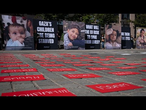 YouTube video thumbnail: EU Inaction on Israel Could Erode International Order, NGO Avaaz Warns