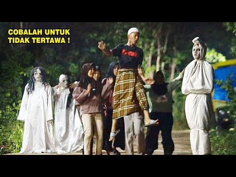 Kompilasi Prank Pocong Terlucu Dalam Sejarah 🤣 mau Kabur ada Kuntilanak 🤣